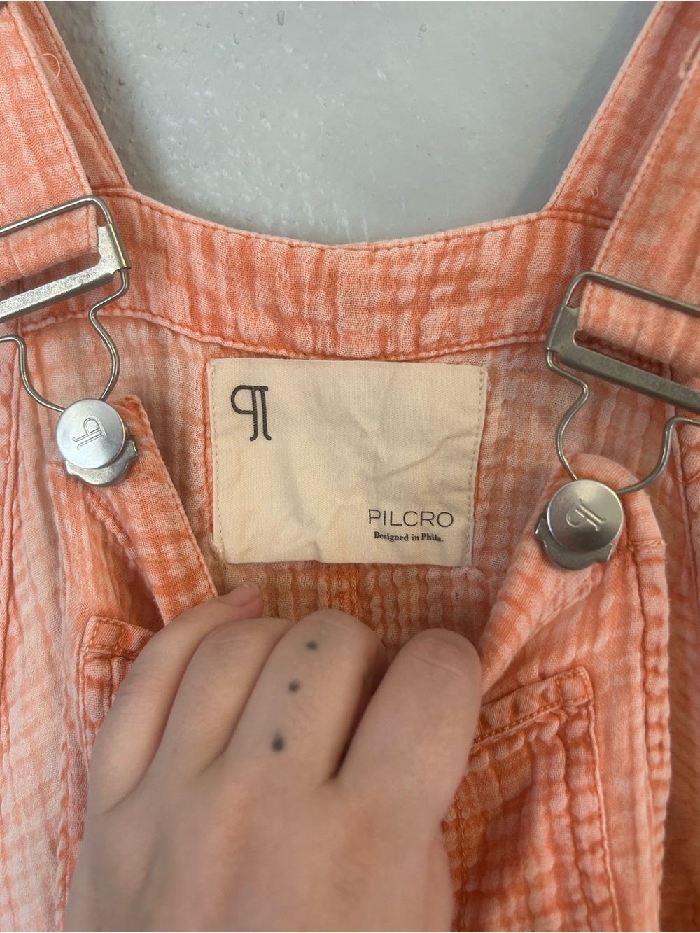 Anthropologie pilcro overall shorts - Picture 6 of 9